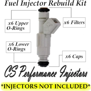 Fuel Injectors Rebuild Repair Kit fits 0280155737 for 96-05 Buick Chevy 3.8L V6 - Bild 1 von 1