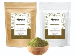 Henna Neutral Powder Cassia Auriculata Pure and Natural Hair Dye Premium Quality - Picture 1 of 2