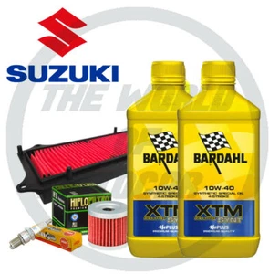 TAGLIANDO SUZUKI UX SIXTEEN 125-150 BARDAHL XTM 10W40 FILTRI HILFO CANDELA 2011 - Foto 1 di 7