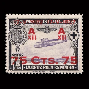 1926.Pro Cruz Roja Española.75c s 5c.MNH. Edifil 388 - Imagen 1 de 2