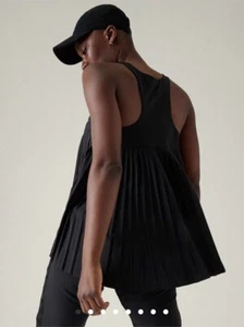 ATHLETA Serbatoio oscillante in avanti nuovo con etichette - nero medio #533051 - Foto 1 di 7