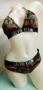 Calvin Klein Neckholder Bikini Gr. 38 (M) komplett gefüttert - Bild 1 von 2