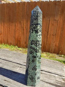 KABAMBA JASPER  POLISHED OBELISK  DISPLAY SPECIMEN 13 1/4''  6965 - Picture 1 of 9