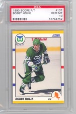 1990 Score Rookie & Traded Bobby Holik (Rookie Card) (#10T) PSA10 PSA