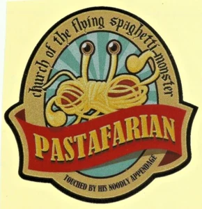 Pastafarian - Sticker Car Sticker Reflective - Picture 1 of 1