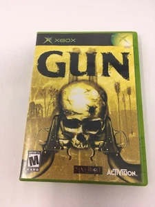 Gun (Microsoft Original Xbox) game W/Manual - Picture 1 of 8