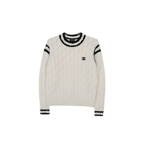CHANEL P72090 Logo Knit Size 34 133251311 - Picture 1 of 11