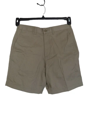 Pantalones cortos para hombre Covington caqui frente plano. Talla 30. 60% algodón/40% poliéster. Foto 1 de 4