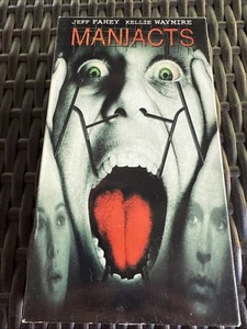Maniacts (2003) Redrum - VHS Horror Tape ~ Jeff Fahey ~ Kellie Waymore - Picture 1 of 14