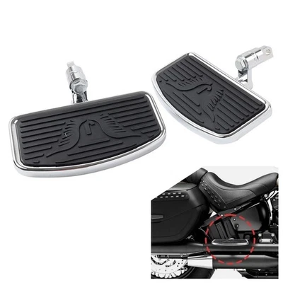 Black Adjustable Front Floorboard Rider Foot Pegs For Harley Sportster 1200 - Image 1 of 4
