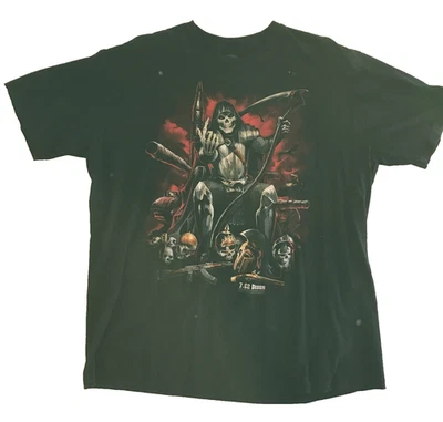 Camiseta negra diseño Warlord by Brand 7.62 2XL Foto 1 de 3