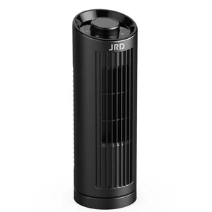 13'' Tower Fan with 80° Oscillating, 23ft/s Bladeless Desk Fan with 3 Speeds,... - Picture 1 of 7