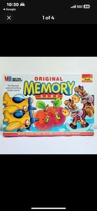 Gioco Memory Vintage 1996 Originale MB Milton Bradley Company Sigillato NUOVO DI ZECCA - Foto 1 di 3