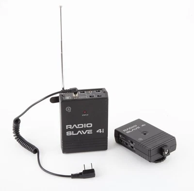 Quantum Radio Slave 4i Fotografía Transmisor y Receptor Frecuencia 'C' Probado!! Foto 1 de 3