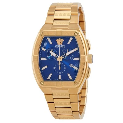 Reloj para hombre Versace cronógrafo cuarzo esfera azul VESP00724 Foto 1 de 3