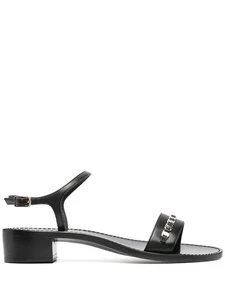 Ferragamo kleine Sandalen Vara Schleife Applikation - Bild 1 von 16