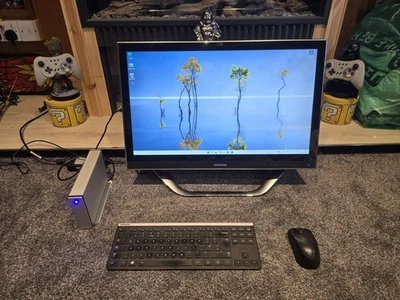 Samsung Intel Core I3  2.8Ghz 8Gb 64B Touch Screen DP700A3D All In One PC Win 11 - Image 1 of 4