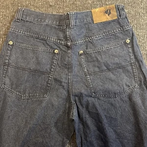 Vintage Raw Blue Jeans Herren 36x22 Y2K Urban Denim Cropped Baggy Skater Streetwear - Bild 1 von 8