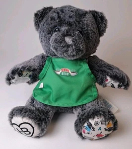 Build-a-Bear Heart Box Friends TV Show Bear w/ Central Perk Apron 10" - Picture 1 of 7