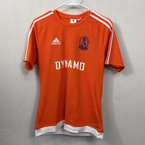 Houston Dynamo Soccer Shirt Mens Small Adidas Lightweight Jersey MLS Football Or - Picture 1 of 5
