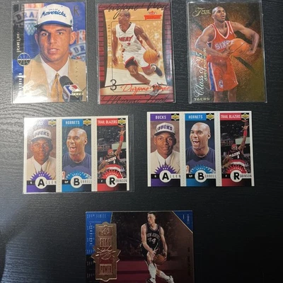 Jason Kidd, Grant Hill, Jerry Stackhouse, Keith Van horn B-Ball Cards . BIN O520 - Image 1 of 4