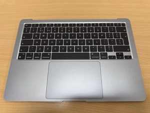 Apple MacBook Air 13" M1 A2337 3598 Reino Unido reposamanos trackpad batería completa gris - Imagen 1 de 9