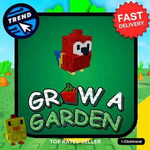 Scarlet Macaw Grow A Garden Roblox | Seeds, Gears, Animals | Fast & Easy - Picture 1 of 1