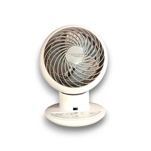 Woozoo Kompakt Globe Oszillierend Ventilator 5 Speed Weiß Ohne Remote Gebraucht - Picture 1 of 4