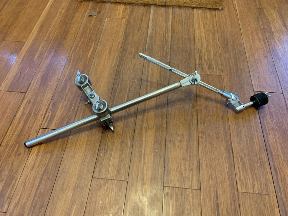 Cymbal Arm And Long Post And Double Mult Angle Clamp (Pearl?) - Very Flexible - Image 1 of 4