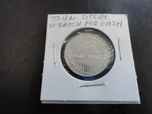 John Deere Scratch for Cash  Token - Picture 1 of 2