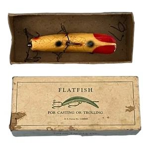 Helin Flachfischköder in OVP Patent Nr. 2033829 - M2 Vintage 1940er Jahre - Bild 1 von 7