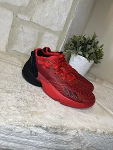 Sneakers Adidas D.O.N Issued 4 rosso/nero taglia 7 - Foto 1 di 11