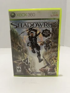 Shadowrun Microsoft Xbox 360 Complete CIB Clean Disc - Picture 1 of 3