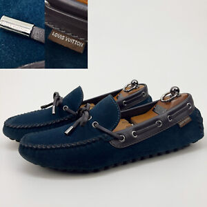 Louis Vuitton Arizona driving moccasin suede 7.5 LV or 8.5 US 41.5 EUR ND0124