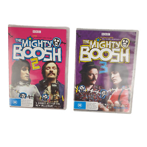 The Mighty Boosh Series 2 & 3 DVDs x 4, BBC Comedy/Fantasy/Musical Region 4 PAL