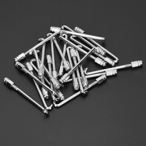 24pcs Banjo Hooks Banjo Tension Hooks Banjo Flat Hooks Banjo Bracket Hooks LVE - Picture 1 of 12