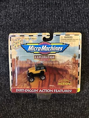 Micro Machines Exploration Earth Jeep 1997 Galoob #75290 - Image 1 of 2