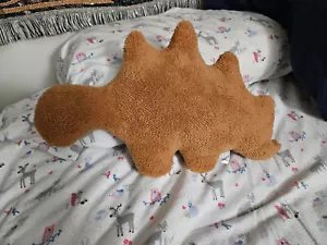 Dino Chicken Nugget Plush - Dino Stegosaurus Nugget Pillow - Soft Stuffed, 16" - Picture 1 of 7