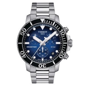 Nuevo Reloj Tissot Seastar 1000 Cronógrafo Hombre T120.417.11.041.01 - Imagen 1 de 2