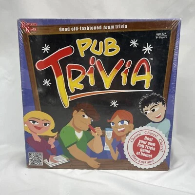 Pub Trivia Good Old-fashioned Team Trivia University Games 4+ Players NEW SEALED - Image 1 of 2