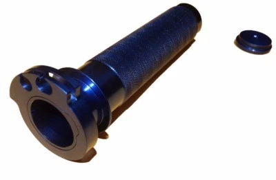Tubo acelerador CNC Billet 2004-2015 Kx 250f 450f azul Kawasaki Kx450f Kx250f Foto 1 de 3