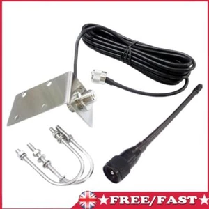 156-163Mhz Stubby Boat Antenna for Boat Pontoon Sailboat Yacht Marine Radios - Zdjęcie 1 z 11