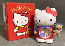 Sanrio Hello Kitty alarm clock tiny chum CITIZEN Unused Good condition w/Box