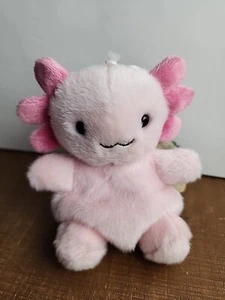 Aurora World Plush - Palm Pals - AX the Pink Axolotl (5 inch) Stuffed Animal Toy - Picture 1 of 11