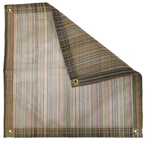 8' x 22' Multi-Color Vinyl Coated Mesh Tarp 10 oz Dump Truck Fence Landscape - Bild 1 von 4