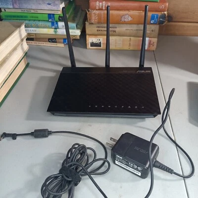 Asus RT-N66U Wireless Dual Band Router Gigabit Internet RT-N66R - Image 1 of 4