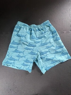 Мужские плавки с крючком и снастями размер Lg шорты с подкладкой меч рыба принт США - Изображение 1 из 4