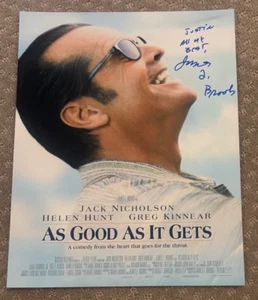 James L Brooks signed Autogramm 11x14 Foto As Good As it Gets Jack Nicholson - Bild 1 von 1