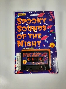 Vintage 1992 Rubies Costume Spooky Sounds Of The Night Cassette Tape New - Picture 1 of 2