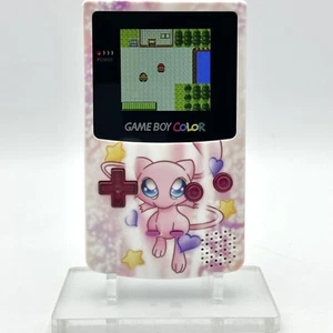 Nintendo Game Boy Color GBC IPS Laminated Backlight Backlit Weiß Pink Neu - Bild 1 von 4